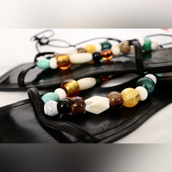 Stone application sandals - Picture 4 of 4